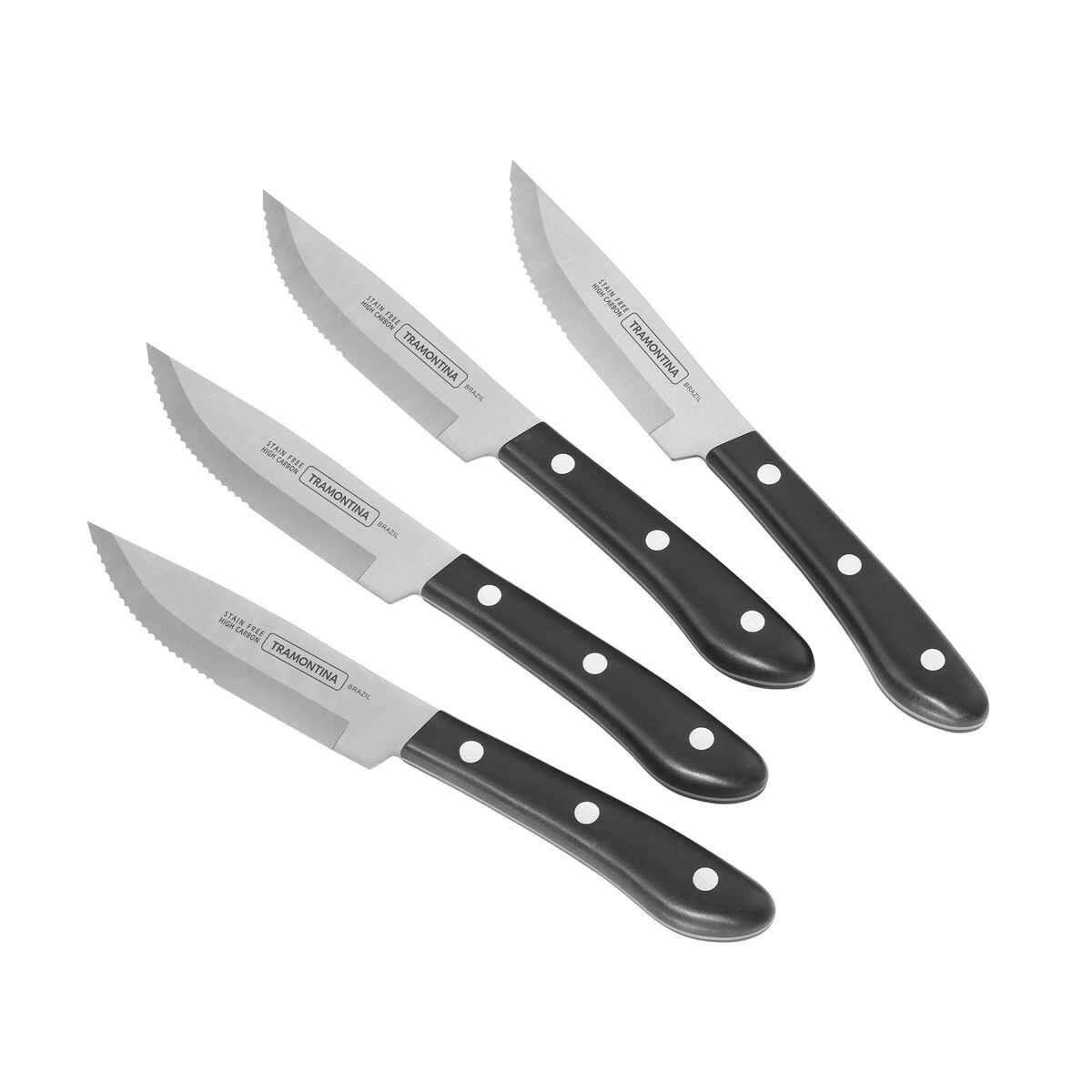 Tramontina Porterhouse 4 Pc - 5 In Steak Knife Set 5 Tramontina Porterhouse 4 Pc - 5 In Steak Knife Set - Image 3