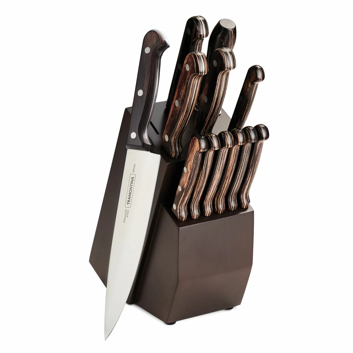 Tramontina 13 Pc Cutlery Block Set 8 Tramontina 13 Pc Cutlery Block Set - Image 6