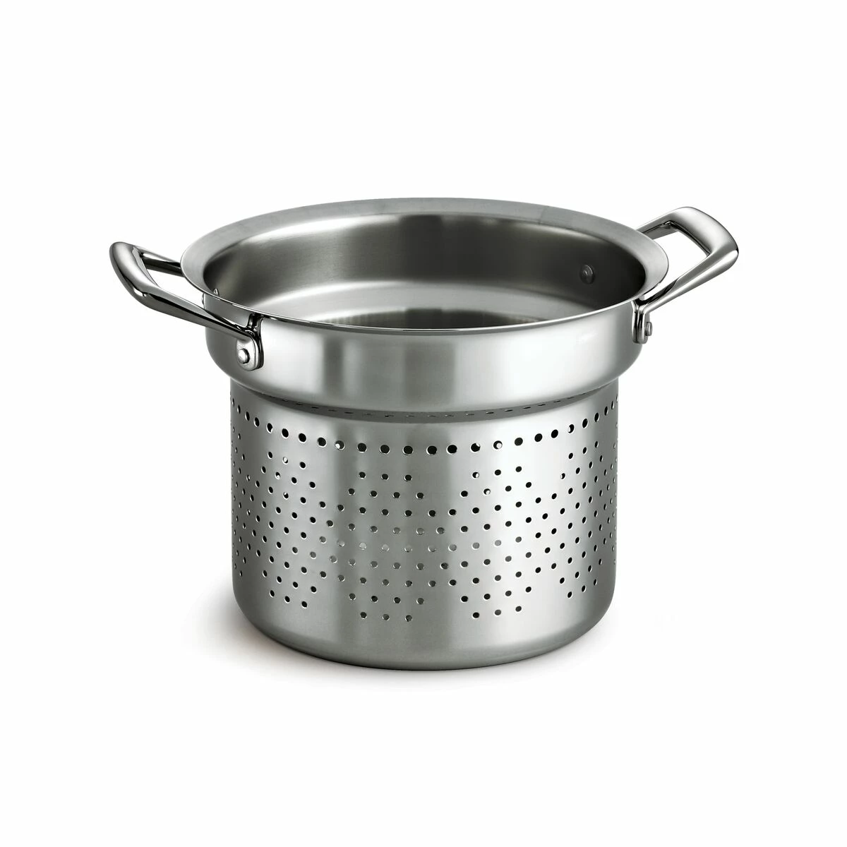 Tramontina Stainless Steel Pasta Insert To Fit Prima 8 Qt Stock Pot (ø24 Cm) 6 Tramontina Stainless Steel Pasta Insert To Fit Prima 8 Qt Stock Pot (ø24 Cm) - Image 4