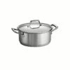 Tramontina 6 Qt Prima Stainless Steel Covered Sauce Pot 2 Tramontina 6 Qt Prima Stainless Steel Covered Sauce Pot -TRAMONTINA Sales 80101016PRM001G