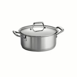 Tramontina 6 Qt Prima Stainless Steel Covered Sauce Pot