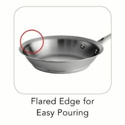 Tramontina 8 In Prima Fry Pan - Stainless Steel 10 Tramontina 8 In Prima Fry Pan - Stainless Steel -TRAMONTINA Sales 80101019IXI002G