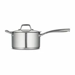 Tramontina 4 Qt Prima Stainless Steel Covered Sauce Pan -TRAMONTINA Sales 80101026IXM002G