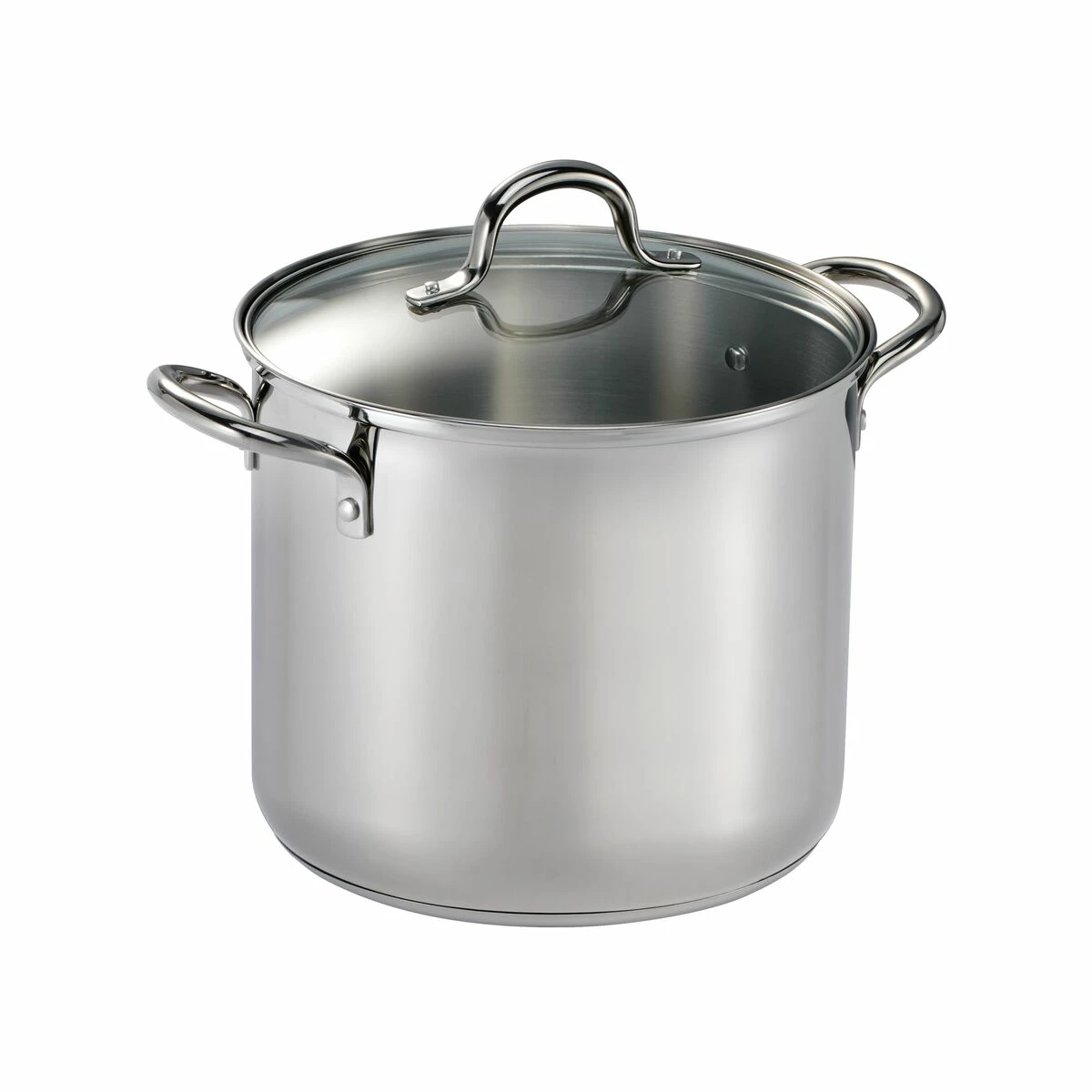 Tramontina 12 Qt Covered Stainless Steel Stock Pot 8 Tramontina 12 Qt Covered Stainless Steel Stock Pot - Image 6