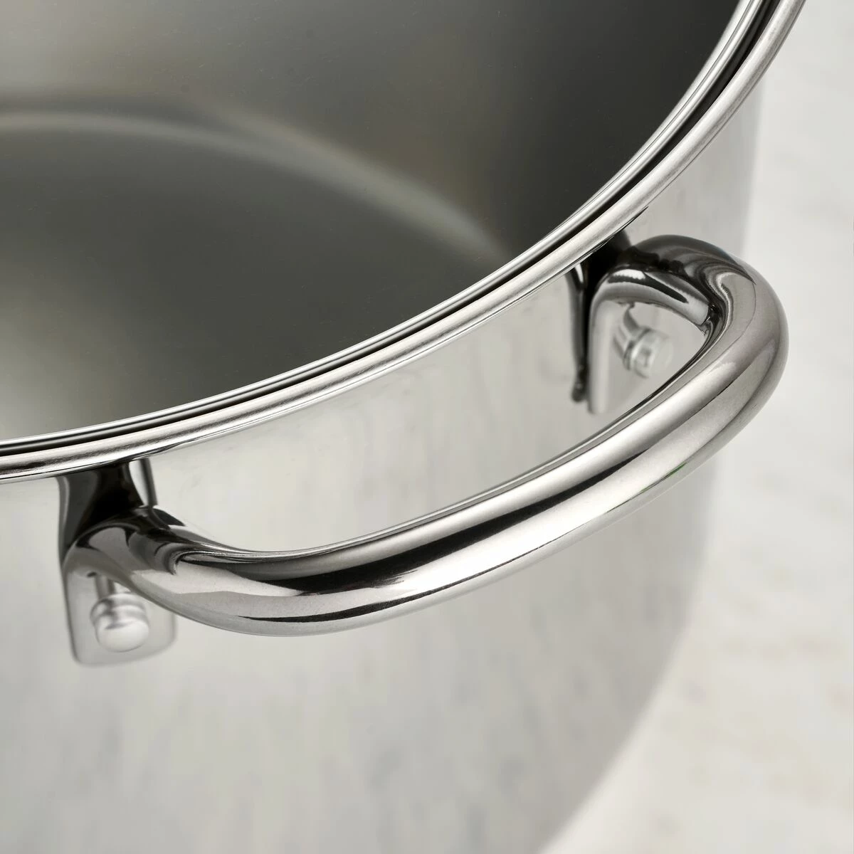 Tramontina 12 Qt Covered Stainless Steel Stock Pot 7 Tramontina 12 Qt Covered Stainless Steel Stock Pot - Image 5