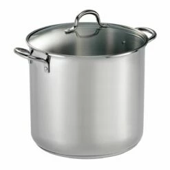Tramontina 24 Qt Covered Stainless Steel Stock Pot 13 Tramontina 24 Qt Covered Stainless Steel Stock Pot -TRAMONTINA Sales 80104123IXM001G