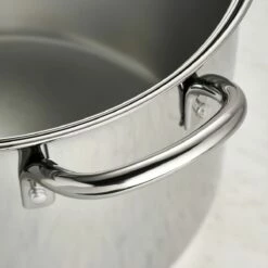 Tramontina 24 Qt Covered Stainless Steel Stock Pot 12 Tramontina 24 Qt Covered Stainless Steel Stock Pot -TRAMONTINA Sales 80104123IXM002G