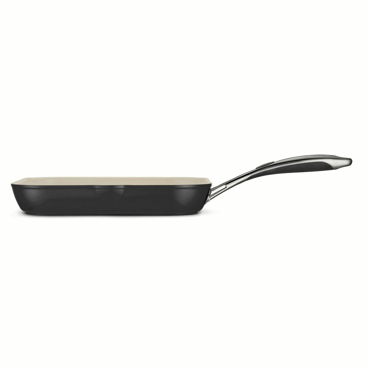 Tramontina 11 In Ceramic Square Grill Pan - Black 4 Tramontina 11 In Ceramic Square Grill Pan - Black - Image 2