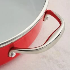 Tramontina 10 Pc Cold-Forged Induction Ceramic Cookware Set - Red -TRAMONTINA Sales 80110032IXM003G