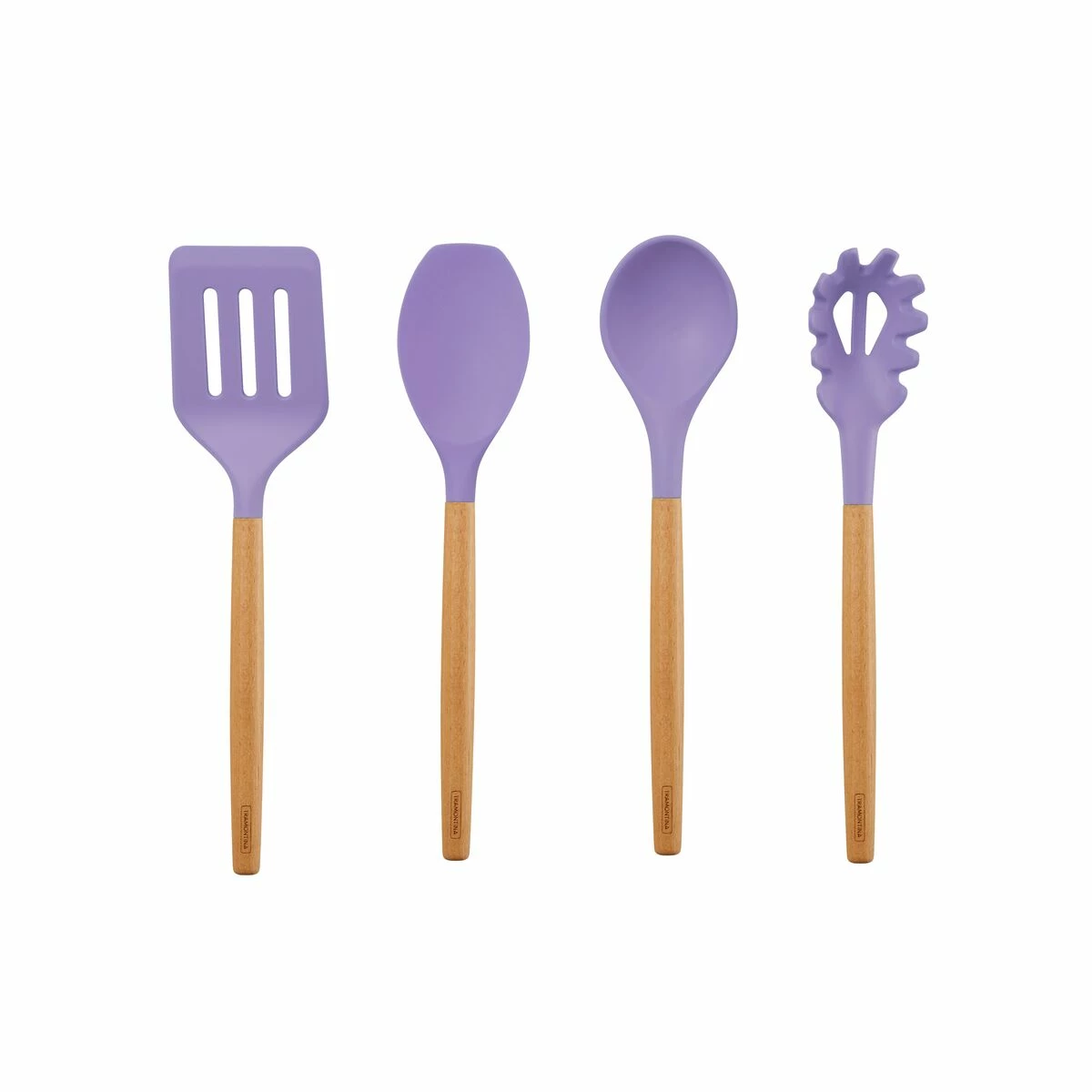 Tramontina 14 Pc Ceramic Induction-Ready Cookware Set - Purple 4 Tramontina 14 Pc Ceramic Induction-Ready Cookware Set - Purple - Image 2