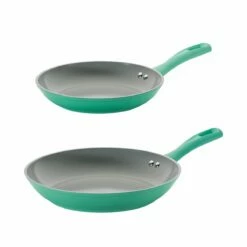 Tramontina 2 Pk 10 In And 12 In Aluminum Saute Pans Teal 13 Tramontina 2 Pk 10 In And 12 In Aluminum Saute Pans Teal -TRAMONTINA Sales 80110040IXM002G