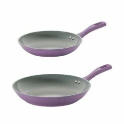 Tramontina 2 Pk 10 In And 12 In Aluminum Saute Pans Purple 15 Tramontina 2 Pk 10 In And 12 In Aluminum Saute Pans Purple -TRAMONTINA Sales 80110041IXM002G
