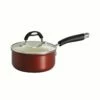 Tramontina Ceramica 1.5 Qt Covered Sauce Pan - Metallic Copper -TRAMONTINA Sales 80110048PRM001G
