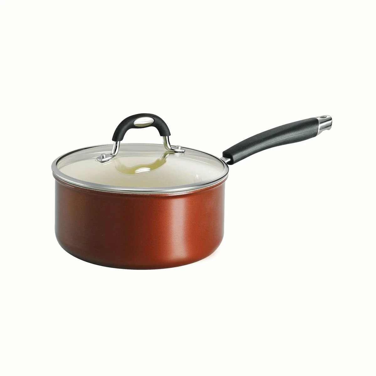 Tramontina Ceramica 3 Qt Covered Sauce Pan - Metallic Copper 3 Tramontina Ceramica 3 Qt Covered Sauce Pan - Metallic Copper