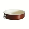 Tramontina 9.5 In Ceramic Round Baking Dish - Metallic Copper -TRAMONTINA Sales 80110052PNM001G