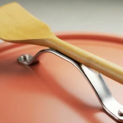 Tramontina All In One Plus Pan, 5 Qt Ceramic Non Stick - Persimmon Orange -TRAMONTINA Sales 80110084IXM009G