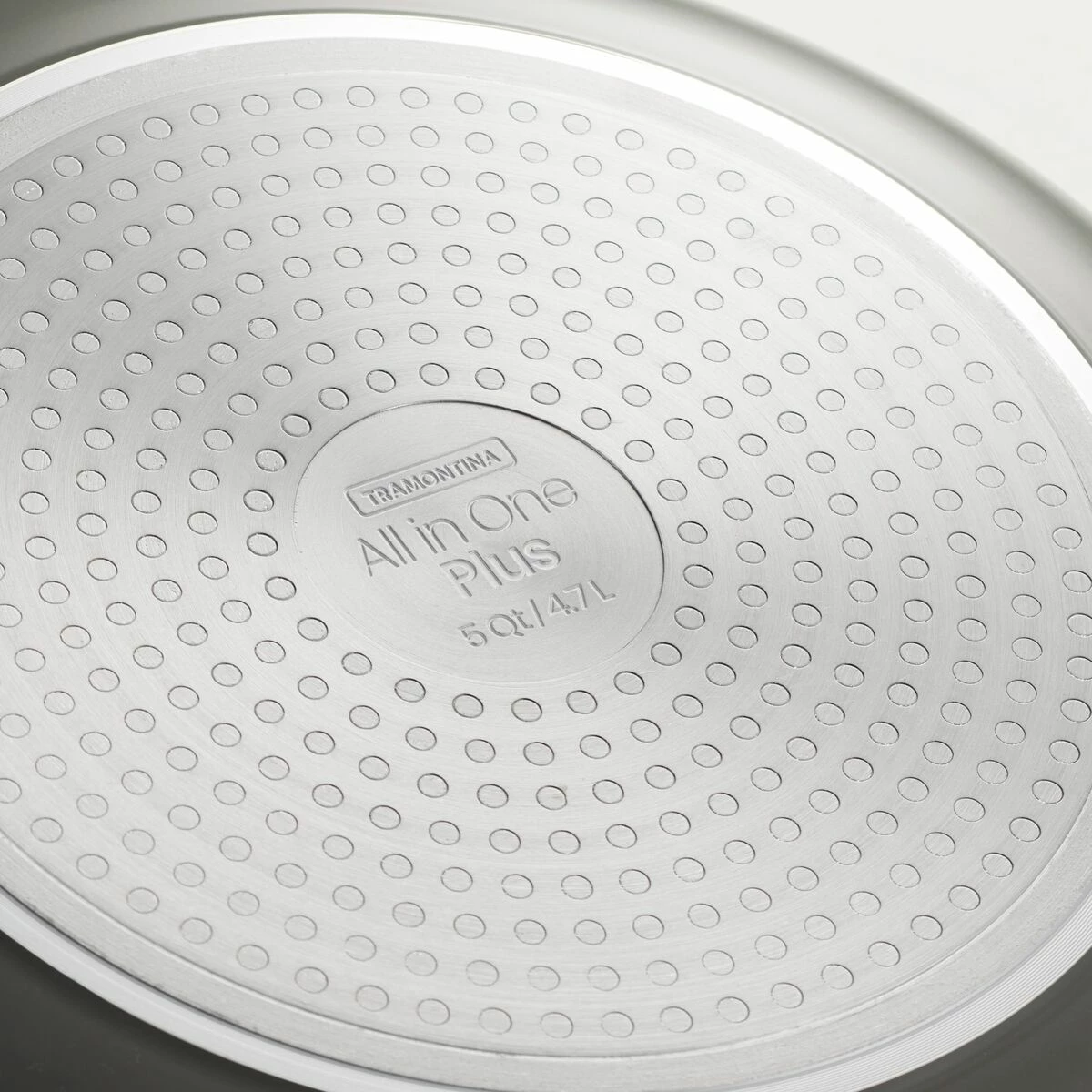 Tramontina All In One Plus Pan, 5 Qt Ceramic Non Stick - Charcoal Gray 9 Tramontina All In One Plus Pan, 5 Qt Ceramic Non Stick - Charcoal Gray - Image 7