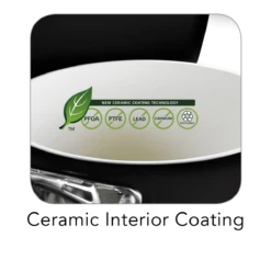 Tramontina 8 Pc Ceramic Cookware Set - Black 14 Tramontina 8 Pc Ceramic Cookware Set - Black -TRAMONTINA Sales 80110200ANI002G