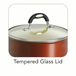 Tramontina Ceramica 8 Pc Cookware Set - Metallic Copper -TRAMONTINA Sales 80110219IXI001G