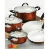 Tramontina Ceramica 8 Pc Cookware Set - Metallic Copper -TRAMONTINA Sales 80110219PRM001G