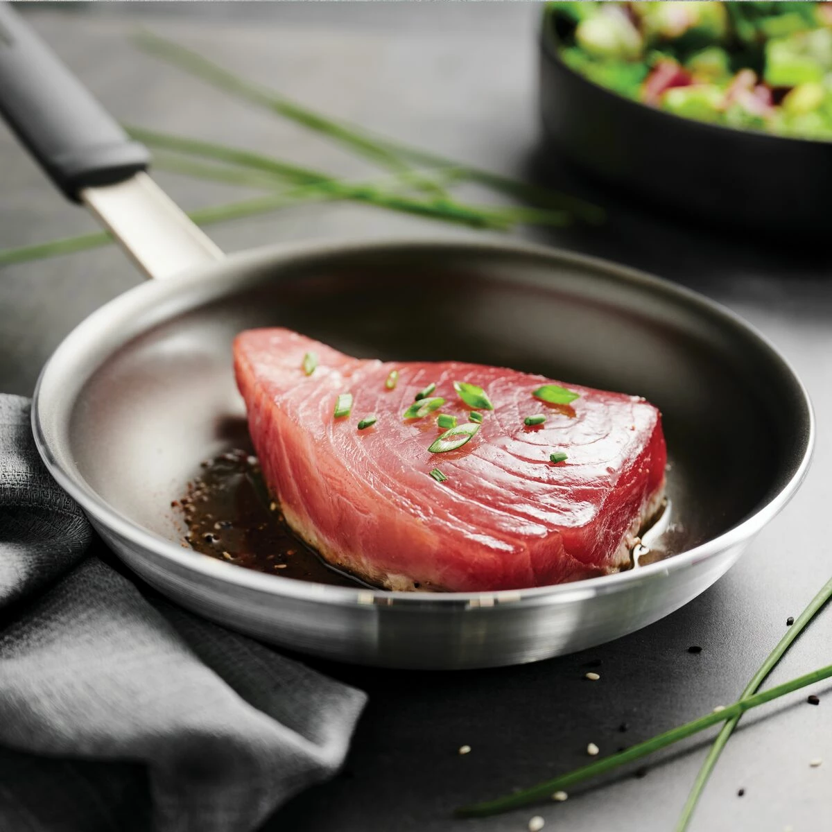 Tramontina PRO Fusion 8 In Aluminum Nonstick Fry Pan - Satin 3 Tramontina PRO Fusion 8 In Aluminum Nonstick Fry Pan - Satin