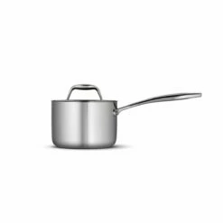 Tramontina 1.5 Qt Tri-Ply Clad Stainless Steel Covered Sauce Pan -TRAMONTINA Sales 80116021IXM002G