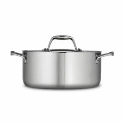Tramontina Tri-Ply Clad 5 Qt Stainless Steel Covered Dutch Oven -TRAMONTINA Sales 80116025IXM002G