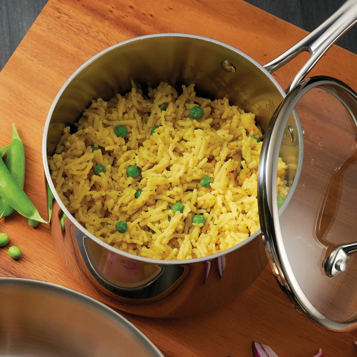 Tramontina Tri-Ply Clad 2 Qt Covered Stainless Steel Covered Sauce Pan - Glass Lid 3 Tramontina Tri-Ply Clad 2 Qt Covered Stainless Steel Covered Sauce Pan - Glass Lid