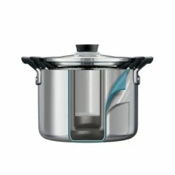 Tramontina Nesting 6 Pc Stainless Steel Tri-Ply Clad Sauce And Stock Pot Set -TRAMONTINA Sales 80116048IXM005G
