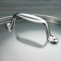 Tramontina Tri-Ply Clad 8 Pc Stainless Steel Cookware Set With Glass Lids 26 Tramontina Tri-Ply Clad 8 Pc Stainless Steel Cookware Set With Glass Lids -TRAMONTINA Sales 80116053IXM006G