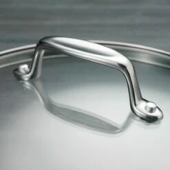 Tramontina Tri-Ply Clad 10 Pc Stainless Steel Cookware Set With Glass Lids -TRAMONTINA Sales 80116054IXM008G