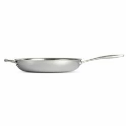 Tramontina 12 In Tri-Ply Clad Stainless Steel Fry Pan W/Helper Handle 9 Tramontina 12 In Tri-Ply Clad Stainless Steel Fry Pan W/Helper Handle -TRAMONTINA Sales 80116057IXM002G