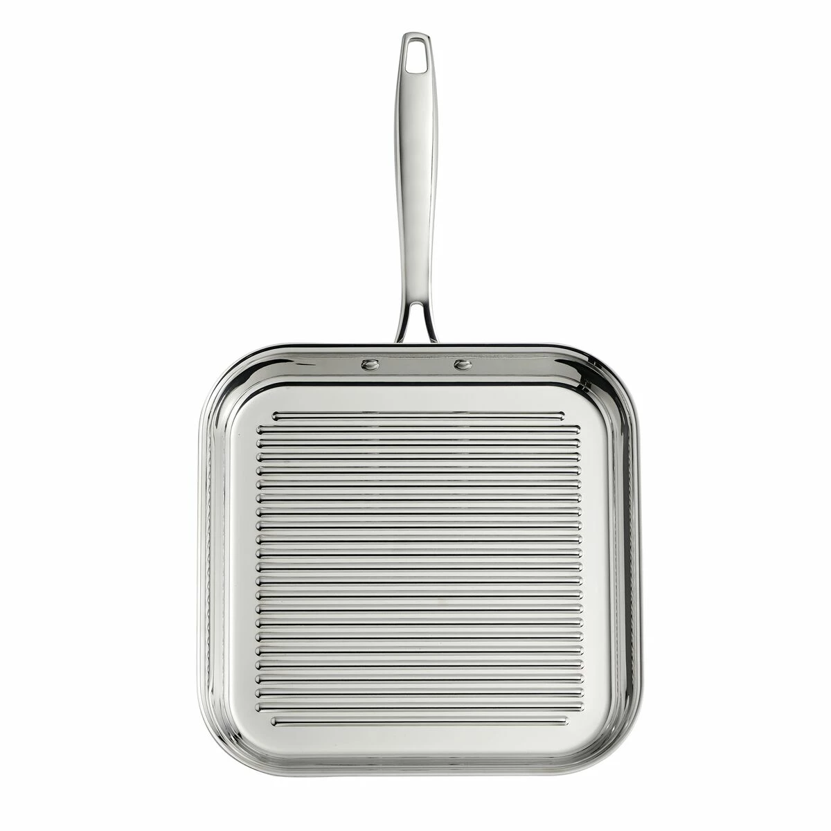 Tramontina 11 In Tri-Ply Clad Stainless Steel Square Grill Pan 8 Tramontina 11 In Tri-Ply Clad Stainless Steel Square Grill Pan - Image 6