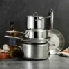 Tramontina 8 Pc Tri-Ply Clad Stainless Steel Cookware Set 2 Tramontina 8 Pc Tri-Ply Clad Stainless Steel Cookware Set -TRAMONTINA Sales 80116247PRM001G