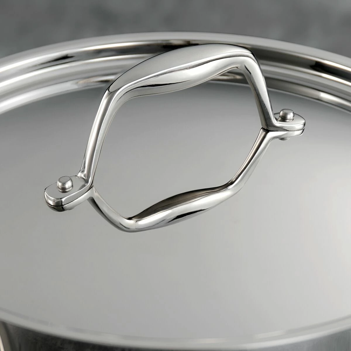 Tramontina 12 Pc Tri-Ply Clad Stainless Steel Cookware Set 6 Tramontina 12 Pc Tri-Ply Clad Stainless Steel Cookware Set - Image 4