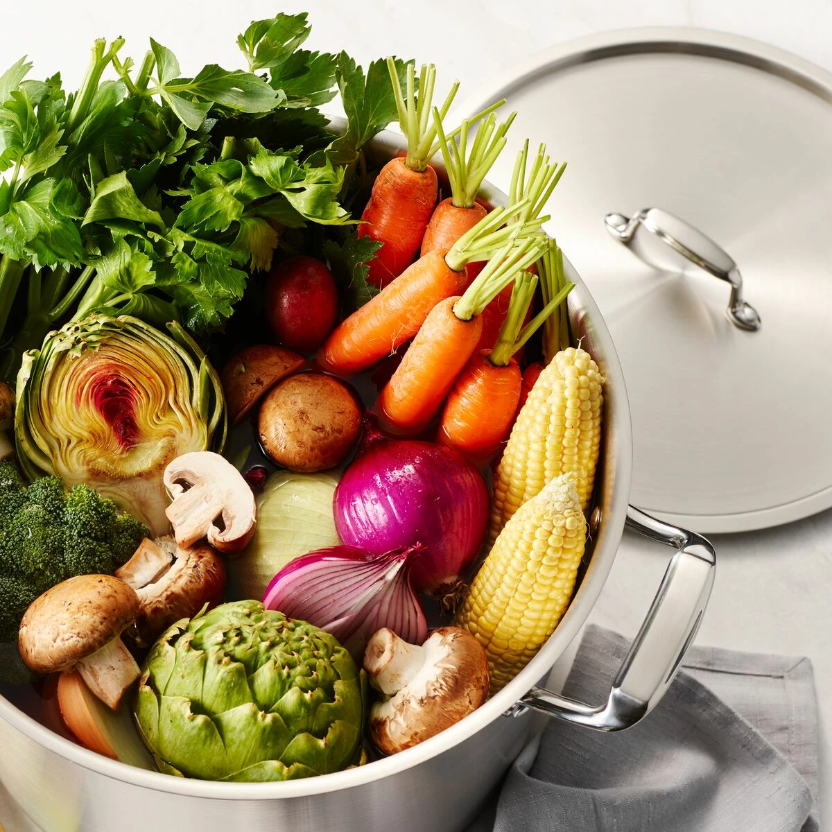 Tramontina 12 Qt Stainless Steel Covered Stock Pot 3 Tramontina 12 Qt Stainless Steel Covered Stock Pot