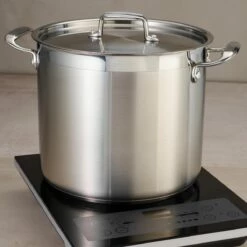 Tramontina 20 Qt Stainless Steel Covered Stock Pot 14 Tramontina 20 Qt Stainless Steel Covered Stock Pot -TRAMONTINA Sales 80120002IXM001G
