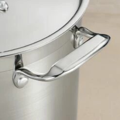 Tramontina 24 Qt Stainless Steel Covered Stock Pot 14 Tramontina 24 Qt Stainless Steel Covered Stock Pot -TRAMONTINA Sales 80120003IXM002G