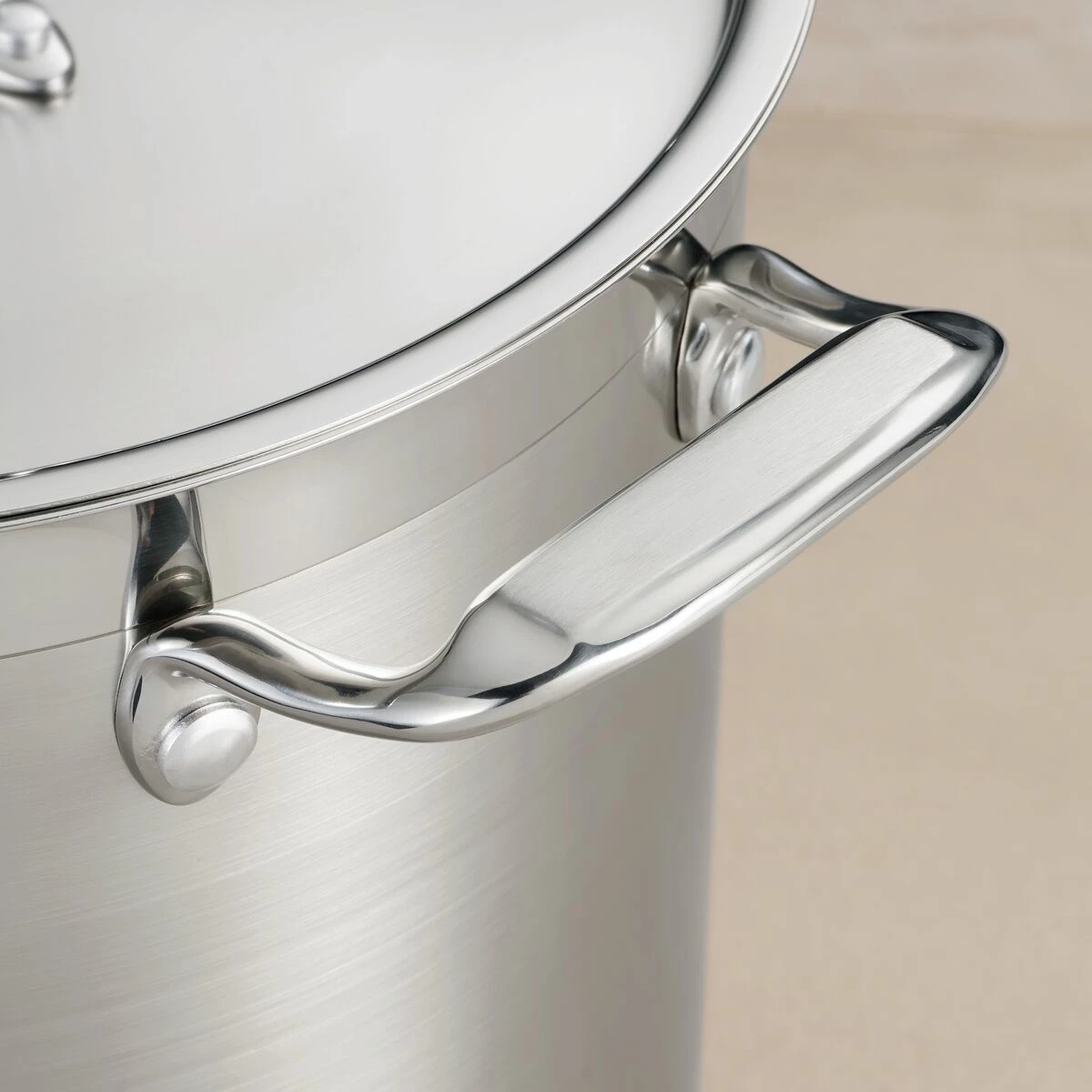 Tramontina 24 Qt Stainless Steel Covered Stock Pot 8 Tramontina 24 Qt Stainless Steel Covered Stock Pot - Image 6