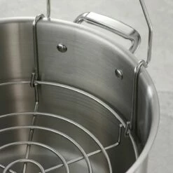 Tramontina 22 Qt Stainless Steel Canning Stock Pot With Rack 20 Tramontina 22 Qt Stainless Steel Canning Stock Pot With Rack -TRAMONTINA Sales 80120006IXM002G