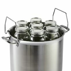 Tramontina 22 Qt Stainless Steel Canning Stock Pot With Rack 18 Tramontina 22 Qt Stainless Steel Canning Stock Pot With Rack -TRAMONTINA Sales 80120006IXM004G