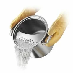 Tramontina 3 Pc - 6 Qt Stainless Steel Pasta Cooker 12 Tramontina 3 Pc - 6 Qt Stainless Steel Pasta Cooker -TRAMONTINA Sales 80120200IXM002G