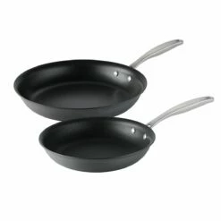 Tramontina 2 Pk 10 In And 12 In Hard Anodized Fry Pans 12 Tramontina 2 Pk 10 In And 12 In Hard Anodized Fry Pans -TRAMONTINA Sales 80123008IXM001G