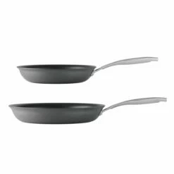Tramontina 2 Pk 10 In And 12 In Hard Anodized Fry Pans 13 Tramontina 2 Pk 10 In And 12 In Hard Anodized Fry Pans -TRAMONTINA Sales 80123008IXM002G