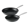 Tramontina 2 Pk 10 In And 12 In Hard Anodized Fry Pans -TRAMONTINA Sales 80123008PNM001G