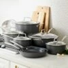 Tramontina Hard Anodized 13 Pc Cookware Set 2 Tramontina Hard Anodized 13 Pc Cookware Set -TRAMONTINA Sales 80123574PDM001G