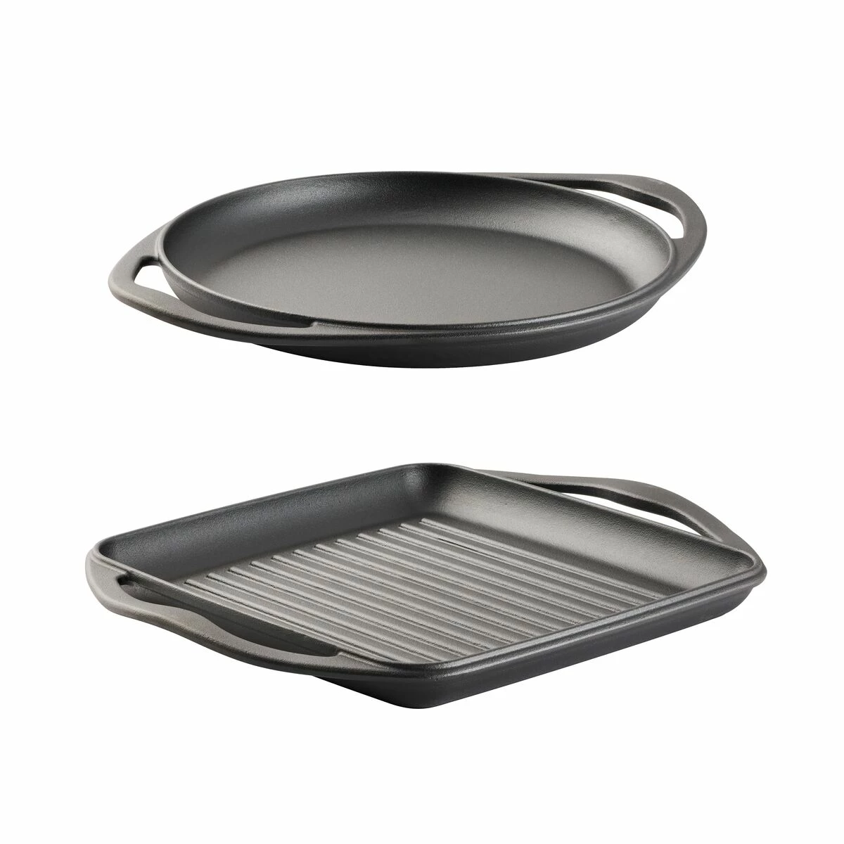 Tramontina 2 Pk Pre-Seasoned Cast Iron Grill And Griddle Set 9 Tramontina 2 Pk Pre-Seasoned Cast Iron Grill And Griddle Set - Image 7