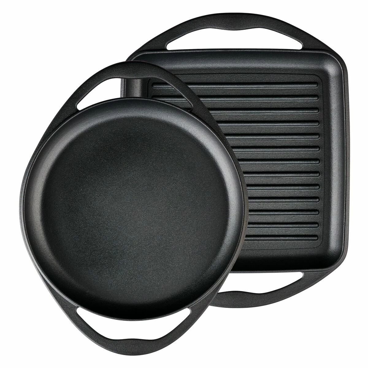 Tramontina 2 Pk Pre-Seasoned Cast Iron Grill And Griddle Set 7 Tramontina 2 Pk Pre-Seasoned Cast Iron Grill And Griddle Set - Image 5