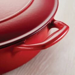 Tramontina 4 Qt Enameled Cast-Iron Series 1000 Covered Braiser - Gradated Red 11 Tramontina 4 Qt Enameled Cast-Iron Series 1000 Covered Braiser - Gradated Red -TRAMONTINA Sales 80131050IXM005G