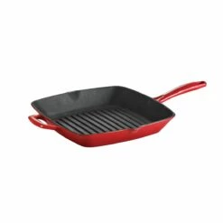 Tramontina 11 In Enameled Cast-Iron Series 1000 Grill Pan - Gradated Red 7 Tramontina 11 In Enameled Cast-Iron Series 1000 Grill Pan - Gradated Red -TRAMONTINA Sales 80131053IXM001G